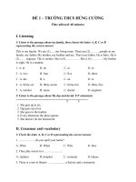 bo de thi tieng anh lop 6 giua hoc ki 1 