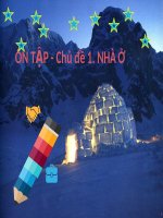 Ôn tập chủ đề 1  nhà ở 