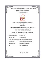 Đồ án tốt nghiệp khoa đa phương tiện, học viện bưu chính viễn thông (1) 