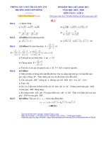 Đề thi giữa kì 1 Toán 9 năm 2020 – 2021 trường THCS Sơn Đông – Hà Nội