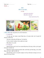 Giáo án ngữ văn 6 kết nối tri thức với cuộc sống (trọn bộ cả năm, chất lượng) 