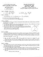 Đề thi học kỳ 1 Toán 9 năm 2019 – 2020 phòng GDĐT Quận 1 – TP HCM