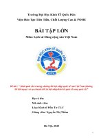 Lịch sử đảng cộng sản việt nam: “ Khái quát chủ trương, đường lối hội nhập quốc tế của Việt Nam (đường lối đối ngoại  và sự chuyển đổi từ hội nhập kinh tế quốc tế sang quốc tế)”