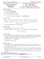 Đề thi học sinh giỏi Toán 9 năm 2020 – 2021 phòng GDĐT thị xã Hoài Nhơn – Bình Định