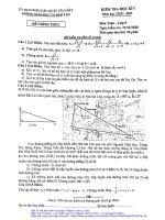 Đề thi học kì 1 Toán 9 năm 2020 – 2021 phòng GDĐT Cầu Giấy – Hà Nội