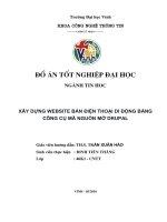 Xây dựng website bán điện thoại di động bằng công cụ mã nguồn mở drupal  