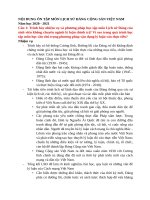 Đề cương chi tiết môn lịch sử đảng 