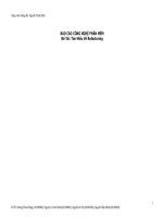 Công nghệ phần mềm Tìm hiểu về Refactoring