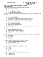 De cuong Vat Ly 6 HK2 nam 20152016