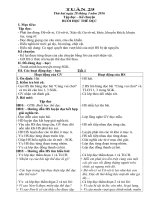 Tuan 29 Buoi hoc the duc