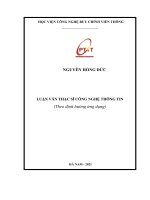 Số hóa và phân tích dữ liệu khách hàng trong khung ứng dụng chuyển đổi số của trung tâm viễn thông duy tiên – VNPT hà nam 