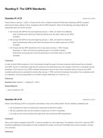 Reading 05 the GIPS standards  questions and answers 