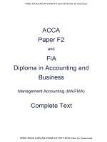 ACCA f2 KAPLAN STUDY TEXT accounting and business 1 