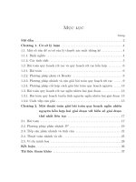 Về một lớp bài toán quy hoạch rời rạc ngẫu nhiên hỗn hợp hai giai đoạn  