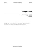 CFA CFA  level 3 CFA  level 3 CFA  level 3 CFA  level 3 CFA volume 2 finquiz   item set answers, study session 4, reading 10 