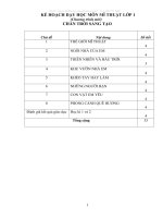 GIÁO án mĩ THUẬT lớp 1 (chân trời sáng tạo) chia sẻ 