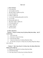 Tiểu luận  Công tác tư tưởng trong việc phòng chống tham nhũng – một số vấn đề lý luận và thực tiễn