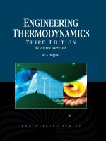 ENGINEERING THERMODYNAMICS (3rd edition) 