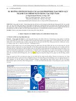 Xu hướng Fintech toàn cầu & giải pháp đào tạo nhân lực ngành tài chính ngân hàng tại Việt Nam