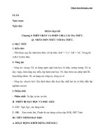 Giáo Án Môn Toán 8 cv 5512 HKI