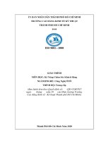 Giáo trình Kỹ năng chăm sóc khách hàng (Nghề Công nghệ ô tô)