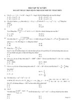 BT kỹ thuật chọn hệ số chọn hàm nhờ yếu tố bất biến 