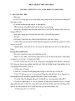 TÀI LIỆU ôn THI LỊCH sử lớp 12 