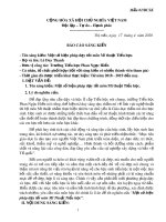 Sáng kiến kinh nghiệm Tiểu học: Một số biện pháp dạy tốt môn Mĩ thuật Tiểu học