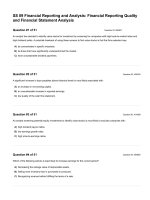 2019 CFA level 1 SS 09 financial repoirting analysis financial report quality and statement analysis 
