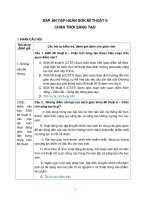 Dap an tap huan mi thuat 6   chan troi sang tao 