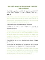 Dap an tap huan HDTN lop 2 sach ket noi tri thuc voi cuoc song 