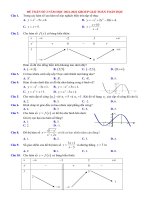 Giải đề toán số 3 năm học 2021 2022