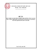 ĐỀ ÁN PHÁT TRIỂN NGÀNH NÔNG NGHIỆP THEO HƯỚNG NÂNG CAO GIÁ TRỊ VÀ PHÁT TRIỂN BỀN VỮNG HUYỆN NAM TRÀ MY, GIAI ĐOẠN 2021-2025, ĐỊNH HƯỚNG ĐẾN NĂM 2030