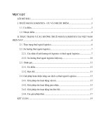 Bài thảo luận bộ môn Logistics Kinh doanh với đề tài THỰC TRẠNG THUÊ NGOÀI LOGISTICS TẠI VIỆT NAM HIỆN NAY