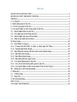 bộ môn Logistics kinh doanh đề tài CÁC QUYẾT ĐỊNH CƠ BẢN TRONG QUẢN LÝ DỰ TRỮ. LIÊN HỆ THỰC TẾ HOẠT ĐỘNG QUẢN LÝ DỰ TRỮ TẠI Công ty TNHH MTV thực phẩm và đầu tư FOCOCEV chi nhánh Đà Nẵng