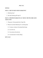 Phân tích mô hình marketing 4C của thương hiệu kem tràng tiền