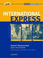 International express upper intermediate   teacher 39 s resource book 