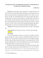 Tổng quan thực trạng và giải pháp phòng, ngừa hành vi xâm hại tình dục trẻ em dưới 16 tuổi ở thành phố Đà Nẵng