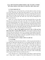 Sáng kiến kinh nghiệm một số kinh nghiệm trong việc tổ chức có hiệu quả hoạt động công đoàn ở trường THPT sông ray 