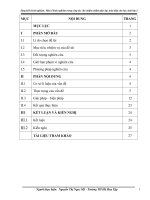 Sáng kiến kinh nghiệm một số kinh nghiệm trong công tác chủ nhiệm nhằm giáo dục toàn diện cho học sinh lớp 5 