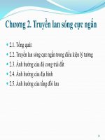 Bài giảng Kỹ thuật anten và truyền sóng (Chương 2)