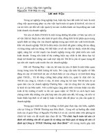 Tổ chức hạch toán tài sản cố định với những vấn đề về quản lý và nâng cao hiệu quả sử dụng tài sản cố định tạị công ty TNNH thương mại hoà bình 