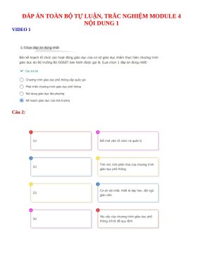 ĐÁPÁNTOÀNBOTULUẬN+TN MODULE 4 THPT - Tài liệu text
