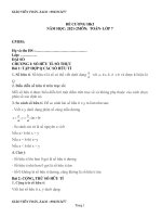 ĐỀ CƯƠNG TOÁN 7 HKI năm 2021 2022  GV TOÁN 