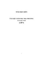 tìa liệu địa lí địa phương tỉnh điện biên