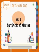 PPTX-Toan-Lop-2-Bai1- Ontapcacsoden100 - Ket noi tri thuc