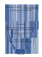 Luận chứng khoa học về xây dựng mô hình kinh tế xanh tại một số xã đảo ven bờ Việt Nam.