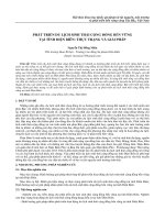 Phát triển du lịch sinh thái cộng đồng bền vững tại tỉnh Điện Biên: Thực trạng và giải pháp