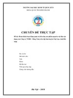 Chuyên đề thực tập: Hoàn thiện hoạt động quản trị tiêu thụ sản phẩm của công ty