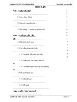 Một số biện pháp giúp học sinh làm tốt bài làm văn trong chương trình Ngữ văn lớp 8 tại trường TH&THCS Lý Thường Kiệt